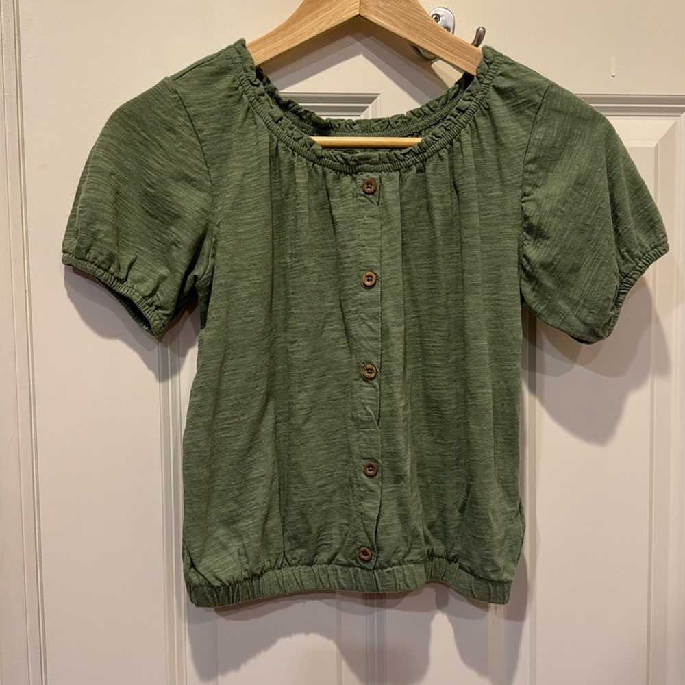 Old Navy girls short-sleeve blouse